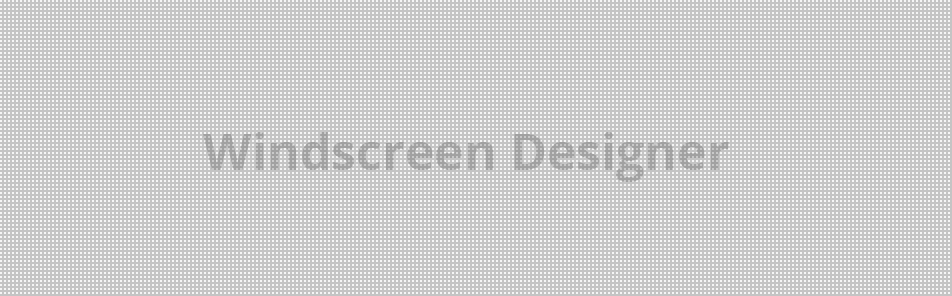Windscreen Designer